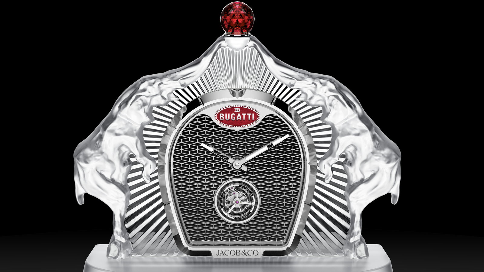 Bugatti Calandre clock